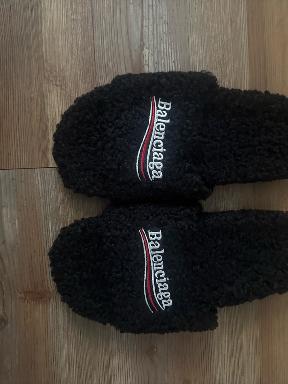 Men Balenciaga slides brand new with bag 44